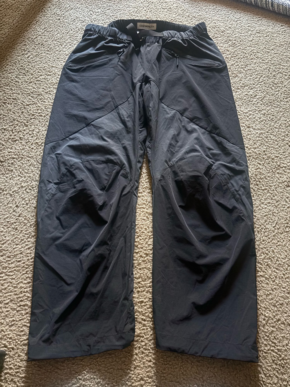 Colin Meredith Soft Comp Pant Black Men’s Large Adjustable Waist